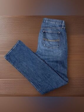 ARIAT Legacy M2 Men’s 35x36 Relaxed Boot Cut Jeans Blue Denim Western